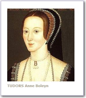 １６世紀英国チューダー朝王ヘンリー８世の妻アン・ブーリン