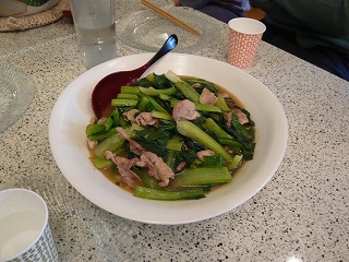 小松菜と豚肉の中華炒め.JPEG