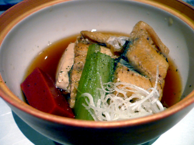 鰻豆腐